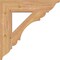 Ekena Millwork Olympic Traditional Smooth Bracket, Western Red Cedar, 5 1/2"W x 28"D x 28"H BKT06X28X28OLY01SWR - alternate 4